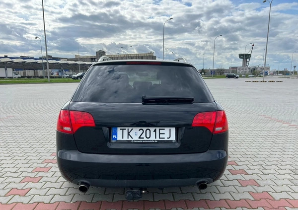 Audi A4 cena 21900 przebieg: 156135, rok produkcji 2007 z Kielce małe 277